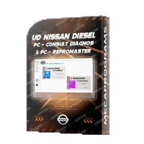 UD NISSAN DIESEL PC-CONSULT DIAGNOS  & PC-REPROMASTER