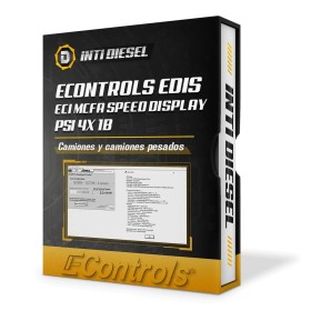 ECONTROLS EDIS ECI MCFA SPEED DISPLAY PSI 4X