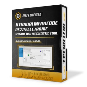 HYUNDAI INFRACORE DX22 ELECTRONIC MARINE DCU DIAGNOSTIC TOOL