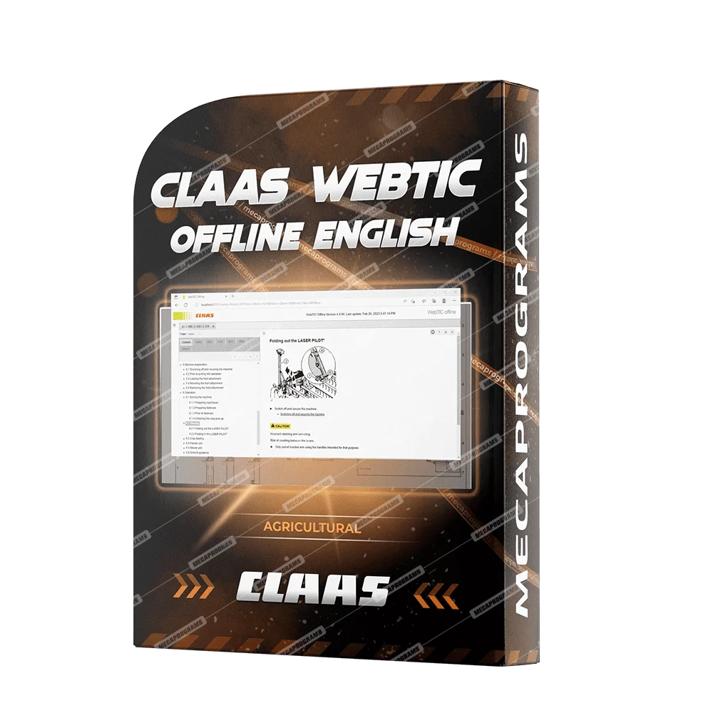 CLAAS WEBTIC OFFLINE ENGLISH