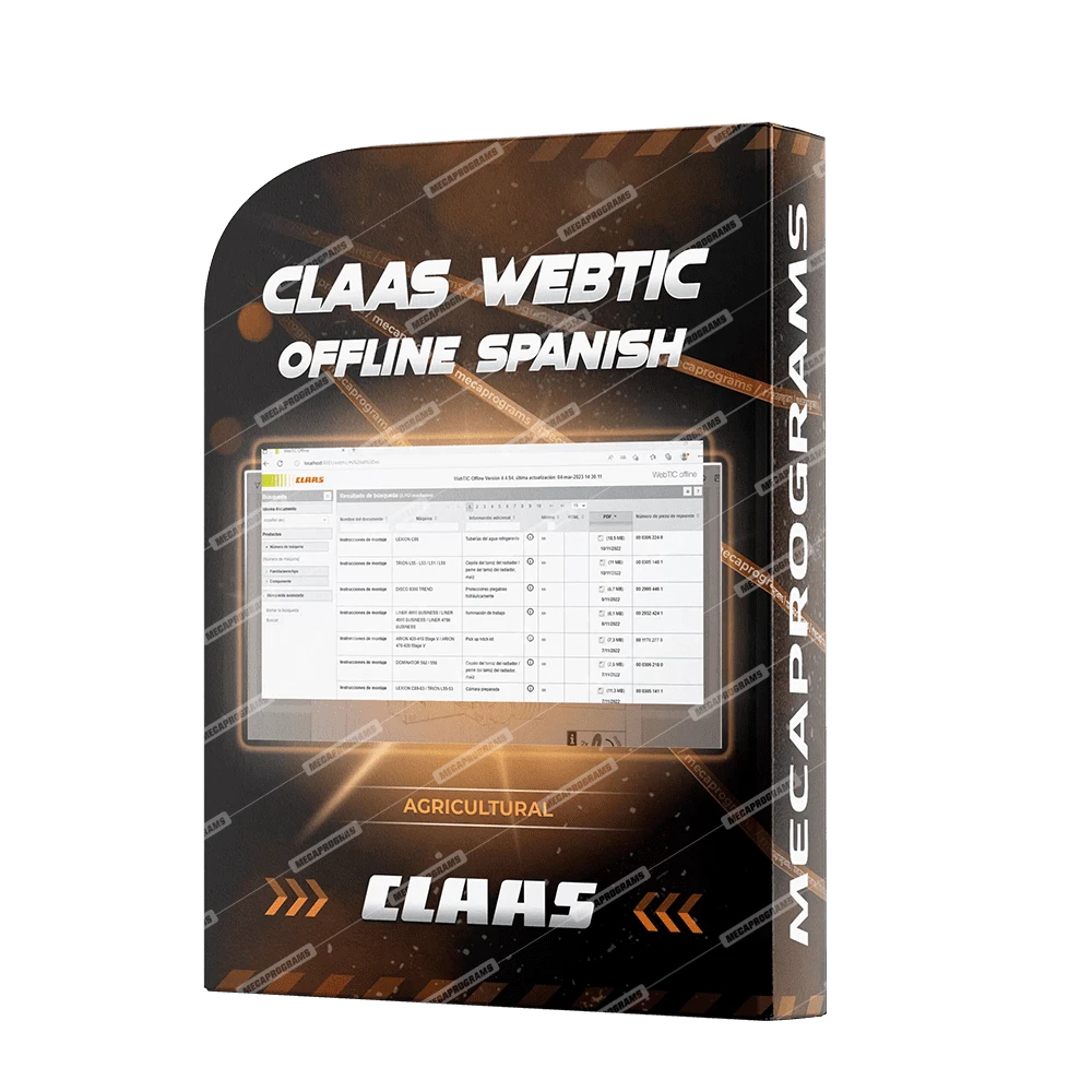 CLAAS WEBTIC OFFLINE SPANISH