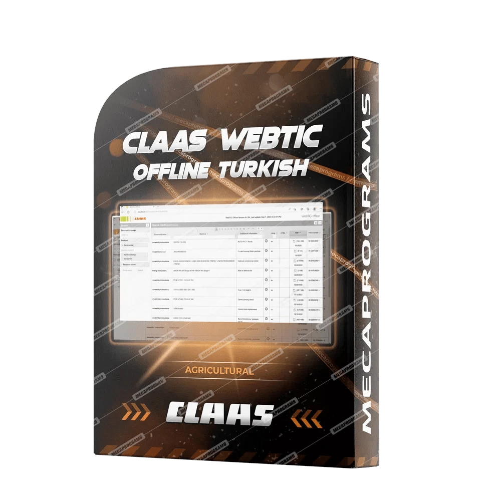CLAAS WEBTIC OFFLINE TURKISH