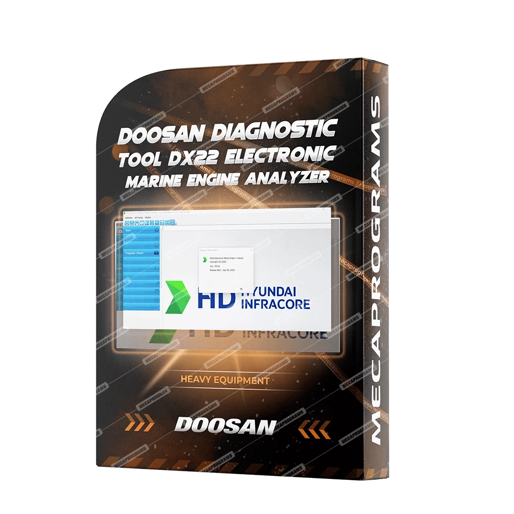 DOOSAN DIAGNOSTIC TOOL DX22 ELECTRONIC MARINE ENGINE ANALYZER