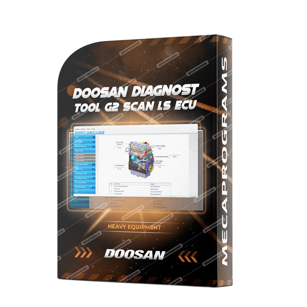 DOOSAN DIAGNOSTIC TOOL G2 SCAN LS ECU