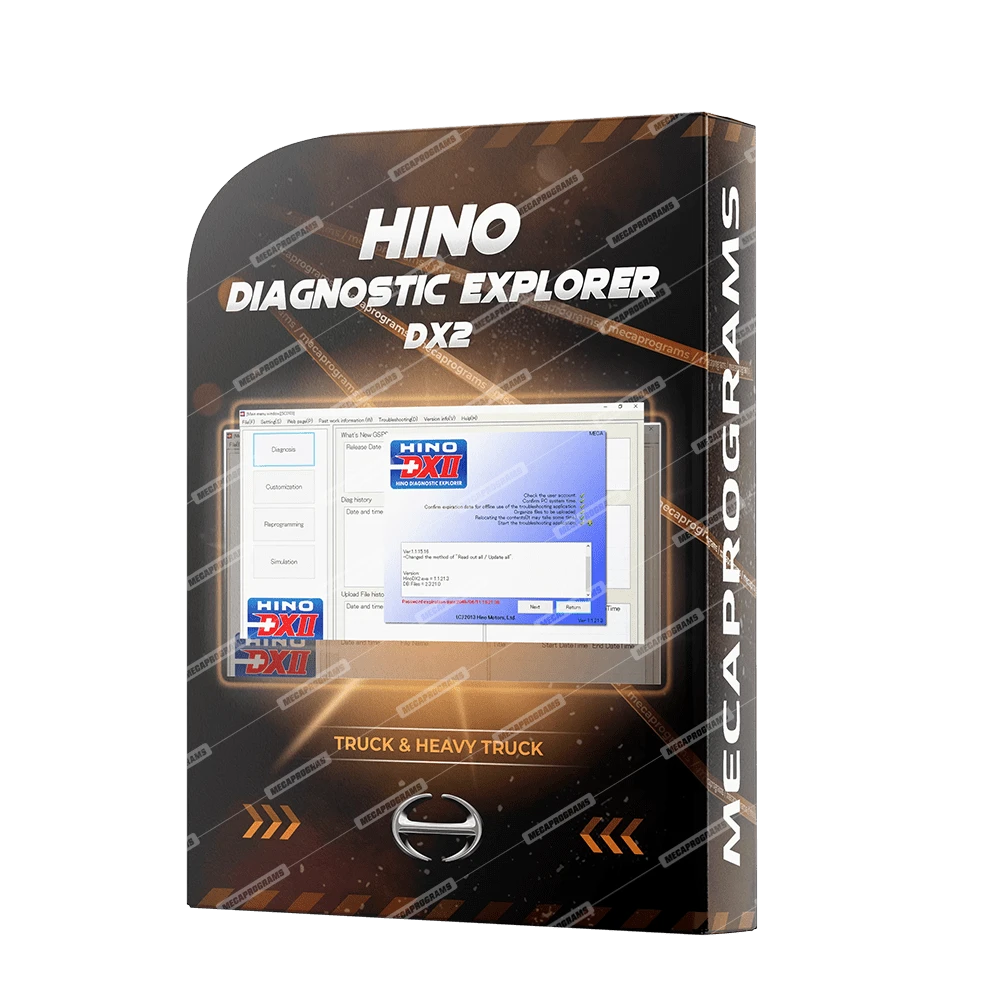 Hino Diagnostic Software 2025