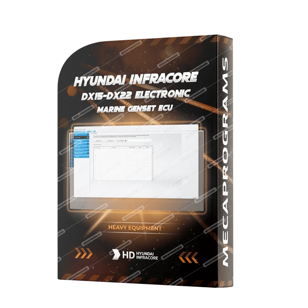 HYUNDAI INFRACORE DX15-DX22 ELECTRONIC MARINE GENSET ECU