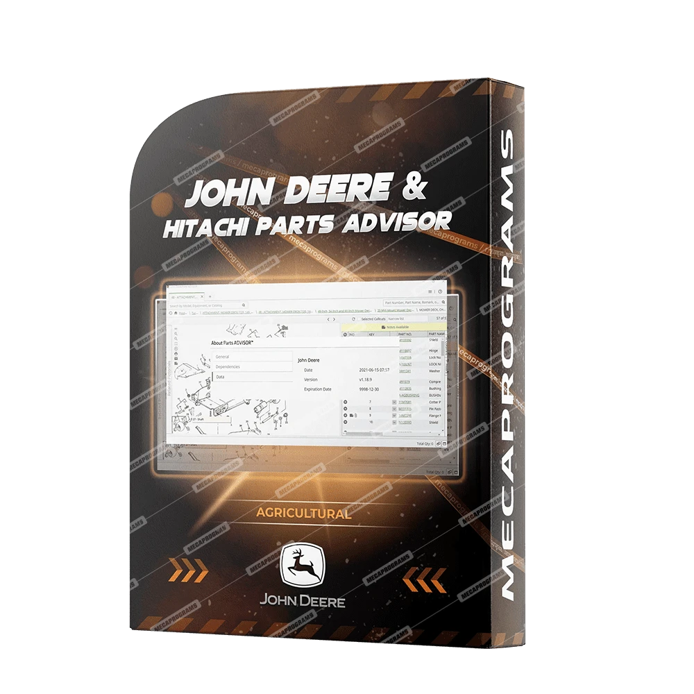 JOHN DEERE & HITACHI PARTS ADVISOR