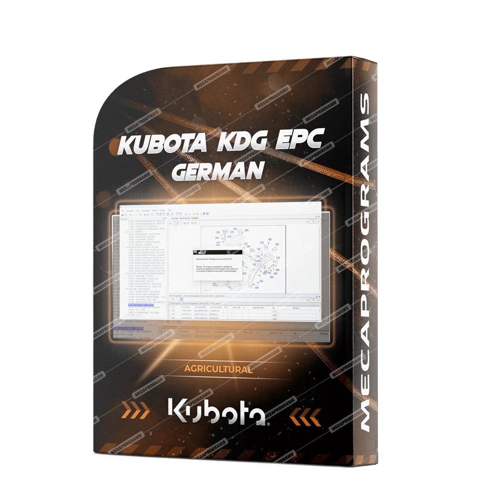 KUBOTA EPC KDG GERMAN