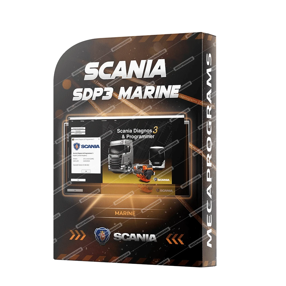 SCANIA SDP3 MARINE & INDUSTRIAL