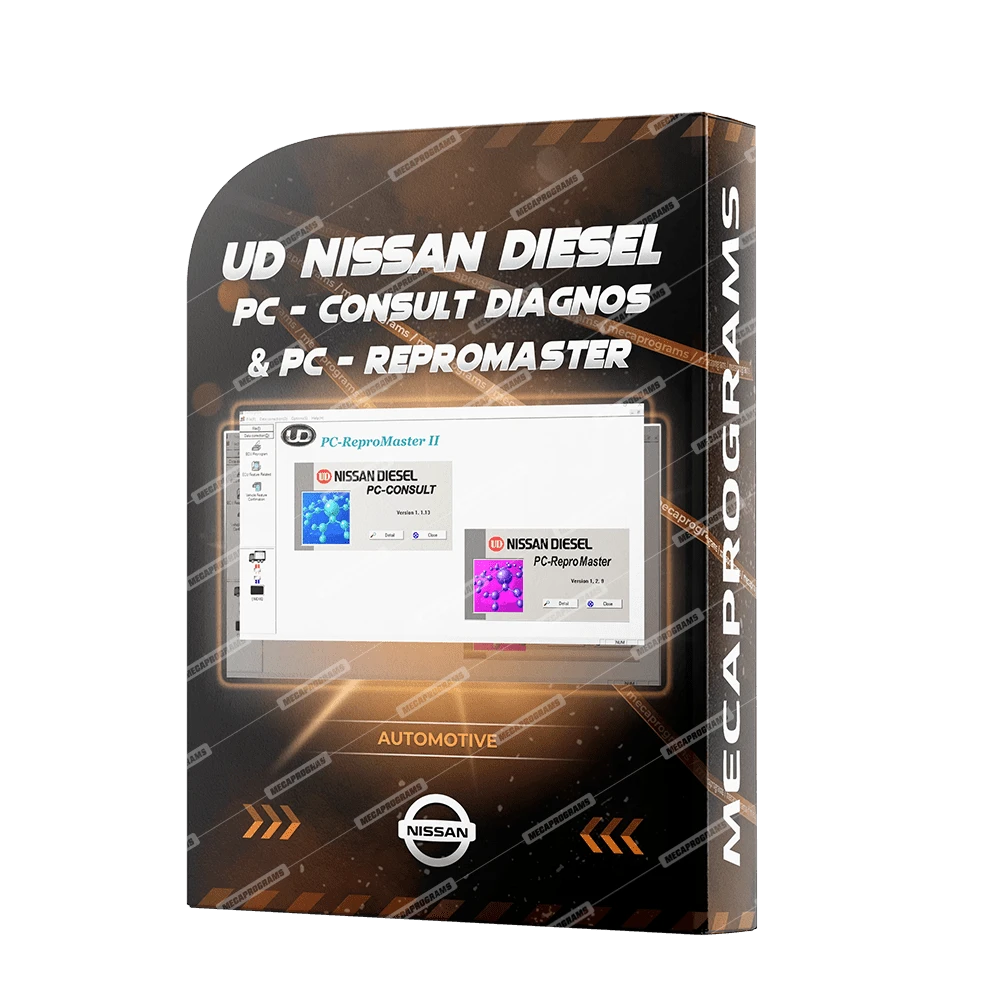 UD NISSAN DIESEL PC-CONSULT DIAGNOS  & PC-REPROMASTER